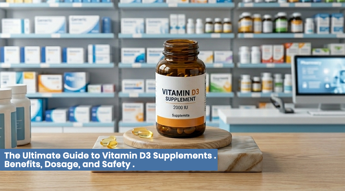 The Ultimate Guide to Vitamin D3 Supplements: Benefits, Dosage, and Safety