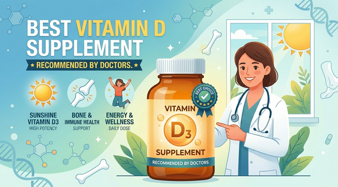 Best Vitamin D Supplement Recommended by Doctors: Your Ultimate, Science-Backed Guide