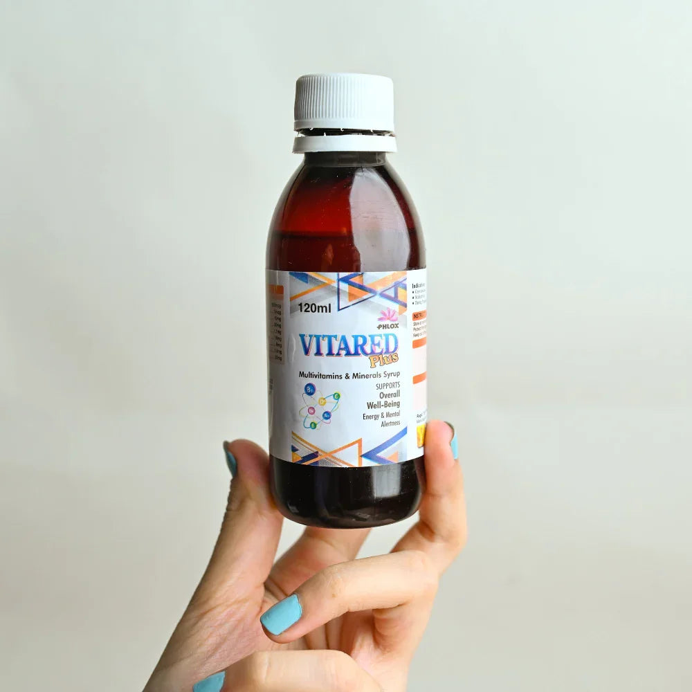 Vitared Plus Syrup - Phlox Pharma