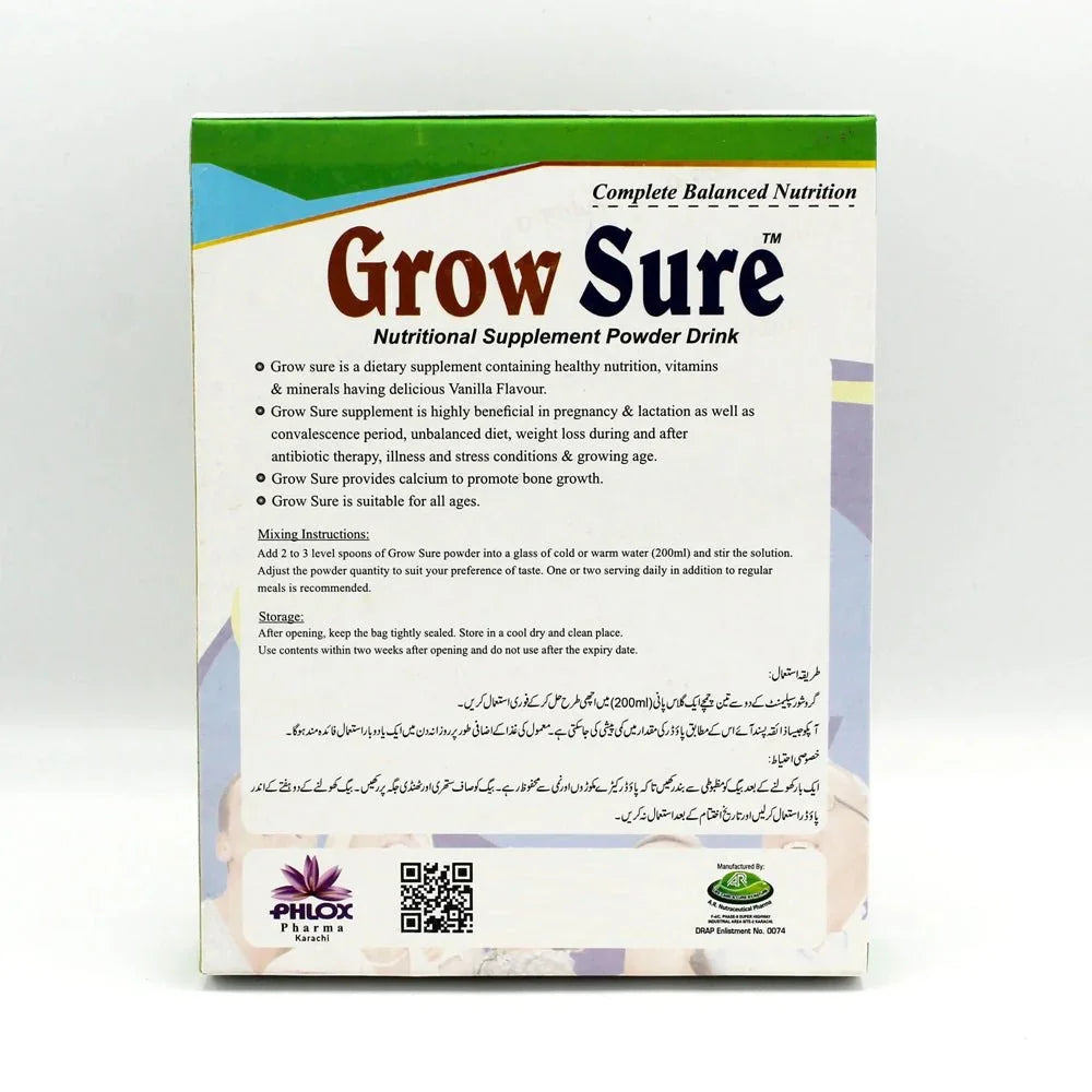 Grow Sure (Sugar Free) - Phlox Pharma