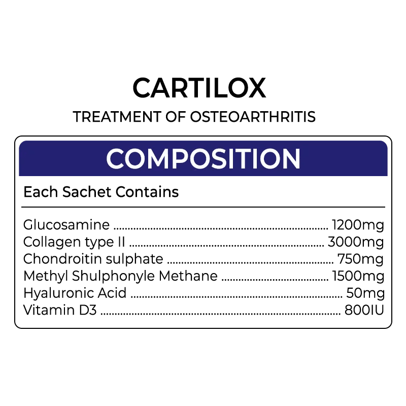 Cartilox Sachet - Phlox Pharma